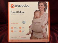  Read Ergobaby Omni Deluxe Cotton All-in-One Baby Carrier Natural Beige
