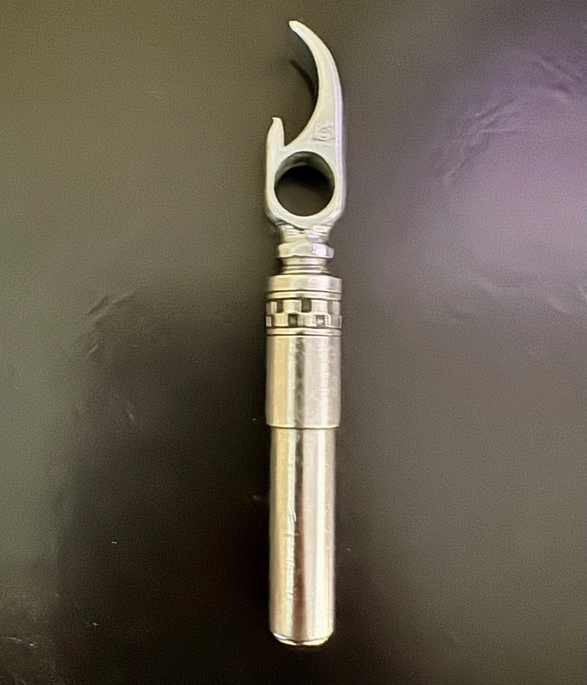 Abridor de botellas/abridor de vino vintage Georg Jensen Dinamarca de plata esterlina **RARO* Foto 4 de 4