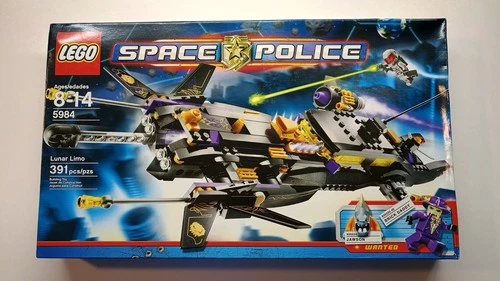 LEGO 5984 Lunar Limo Space Police III 3 Vintage Retired Set Sealed in Box 2010
