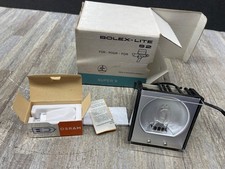 Bolex Lite S2 Super 8 Cine Camera Constant Video Light in Original Box W/W LIGHT