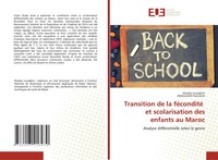 Transition De La FéCondité Et Scolarisation Des Enfants Au Maroc Taschenbuch