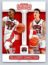 2016 Contenders Draft Picks #6 Patrick McCaw / Stephen Zimmerman UNLV