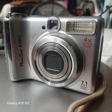 Canon PowerShot A560 7.1MP Digital Camera - Silver