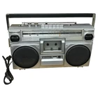 Hitachi TRK-7020H Cassette Player /Am-fm Radio Boombox Vintage Works