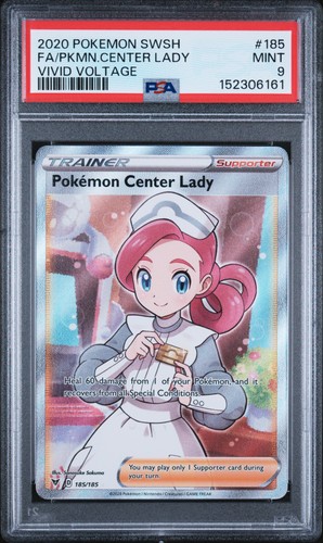 Pokémon Center Lady graded PSA 9 for sale on eBay