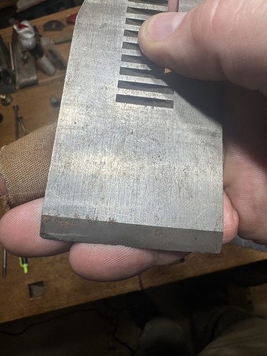 Original 2" Cutting Iron / Blade / Cutter for Siegley Tool Co No4 or No5 Plane - Bild 3 von 4