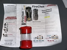 Assured Automation FireChek FC4NPT‑165 Heat‑Activated Thermal Shut‑Off Valve-New