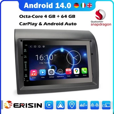 7"Qualcomm Android 14 Autoradio Carplay Fiat Ducato Citroen Jumper Peugeot Boxer - Bild 1 von 4