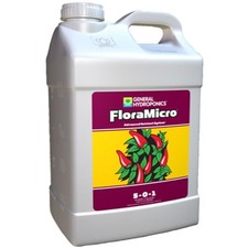 General Hydroponics FloraMicro 2.5 gallon -flora gro micro series GH