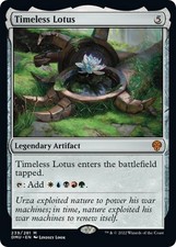 Timeless Lotus - Foil NM MTG Dominaria United