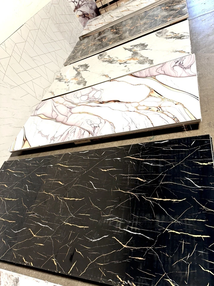 Paneles de pared de PVC de mármol Foto 2 de 4