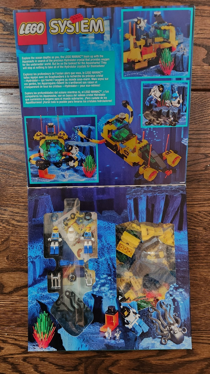 置物 pacific ocean New Sealed LEGO Set 6175 Crystal Explorer Sub, Aquazone