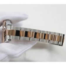 2024 New Rolex 279171 28mm 18K Rose Gold Steel Chocolate Roman Dial Lady's Watch 5