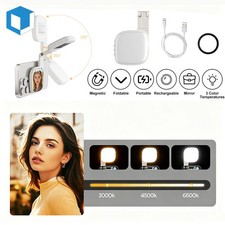 Portable Magnetic Selfie Phone Warm LED Light 10 Brightness for iPhone Samsung