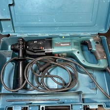 WELL USED - MAKITA TOOLS HR2455 SDSPLUS ROTARY HAMMER DRILL wCASE G2U