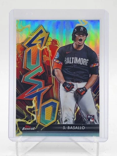 2026 Topps Finest Samuel Basallo Base (RAW)