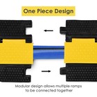 YesSources Cable Ramp Protector 1 Channel Hose Cover Speed Bump for Road,2 Packs — photo 6