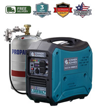 Konner & Sohnen KS2000iHS CO Dual Fuel Inverter Generator 2000W Portable LPG Gas