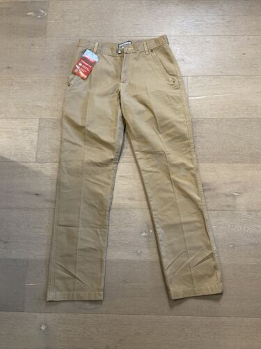 NWT Wrangler Straight Fit Khaki Dress Pants Tag Sz 30x32 100% Cotton NH850FN