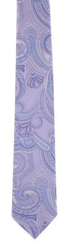 Michelsons of London Defined Paisley Tie & Pocket Square Set - Picture 19 of 28