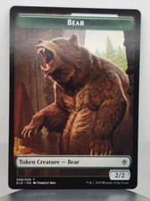 Bear Token - Throne of Eldraine (ELD) - 8/20 - MTG