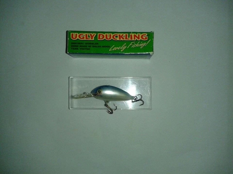 5 x iscas de pesca de patinho feio - osciladores, tamanho 3 e 4 - Imagem 4 de 4