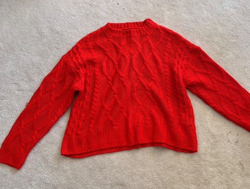 Abercrombie & Fitch Womens Big Girls Gray Cropped Sweatshirt Jacket Top Size L - Bild 8 von 12