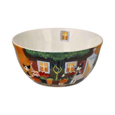 Goebel Rosina Wachtmeister Müslischale UNA BELLISSIMA GIORNATA D. 15cm Porzellan