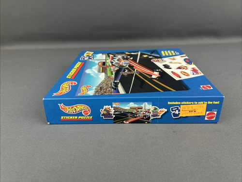 Hot Wheels 70 Piece Sticker Puzzle w/Stickers - 15" x 11-1/2" - #41815 - NIB - Picture 6 of 8