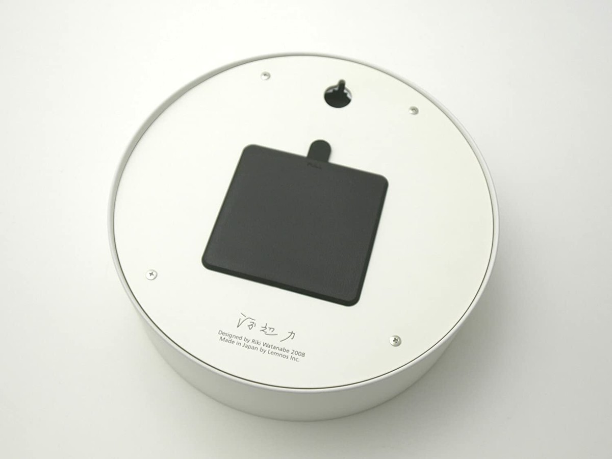 Lemnos レムノス 電波時計 WR08-24 WH 渡辺力　ホワイト 白 Lemnos レムノス 電波時計 WR08-24 WH 渡辺力 ホワイト 白