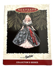 Hallmark Keepsake 1995 Holiday Barbie Ornament 3rd In Collector Series