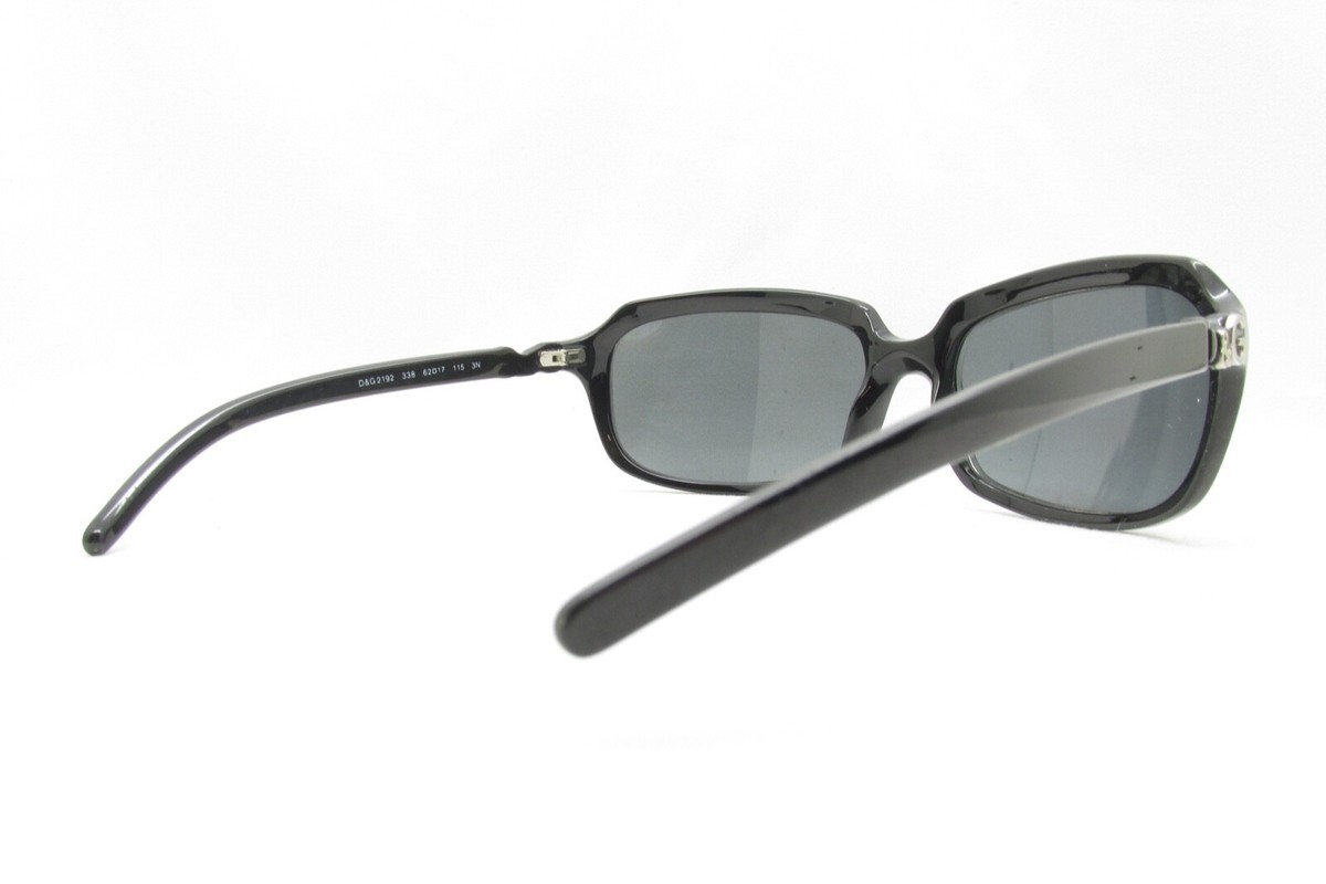 Dolce & Gabbana DG2192 338 No Lenses Black Rectangle Sunglasses Frame 62-17 115 Dolce & Gabbana Sunglasses Frame Only D&G 2192 501/T3 Black  main image 2