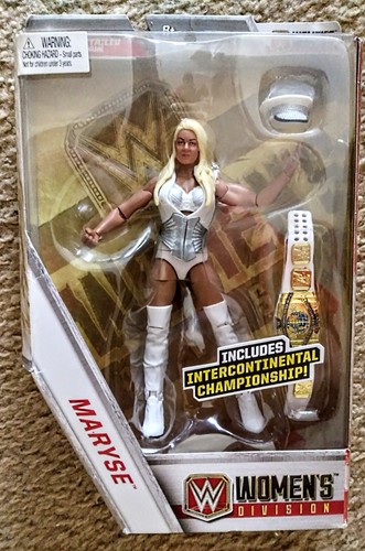 MATTEL WWE ELITE WOMENS DIVISION MARYSE ACTION FIGURE MINT SEALED