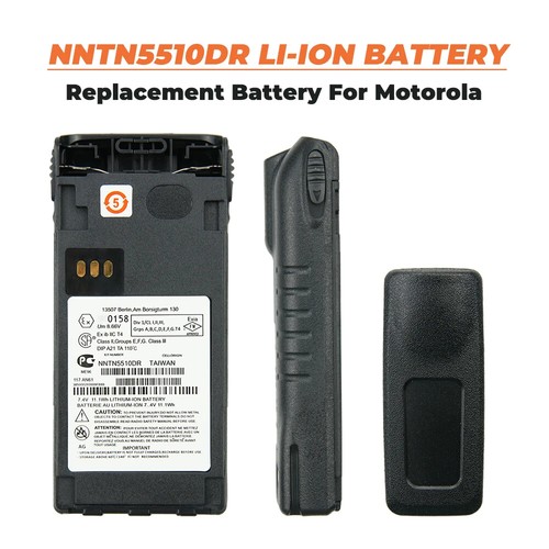 NNTN5510DR 2200mAh ATEX akumulator litowo-jonowy kompatybilny z radio Motorola GP329EX GP340 - Zdjęcie 3 z 9