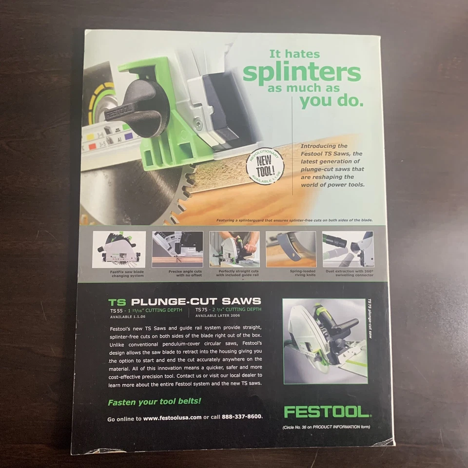 Vintage Woodworker’s Journal February 2006 Presidential Woodworkers Jimmy Carter - Image 4 of 4