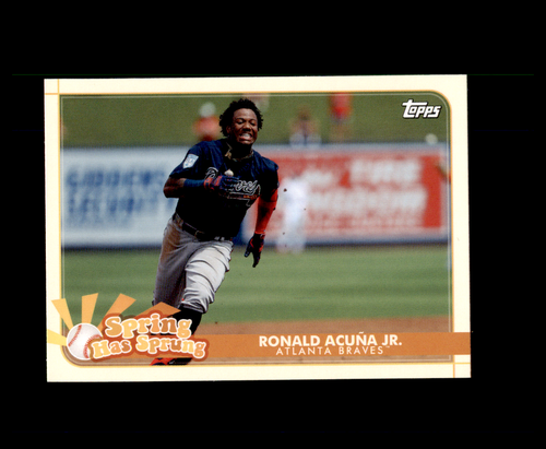 2020 Topps Opening Day Spring Has Sprung #SHS15 Ronald Acuna Jr.