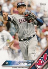 Lot of (10) 2016 Topps Mini GIOVANNY URSHELA Card LOT SP/1000 #467 Indians