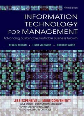 Information Technology for Management: Advancing Sustainable, Profitable...