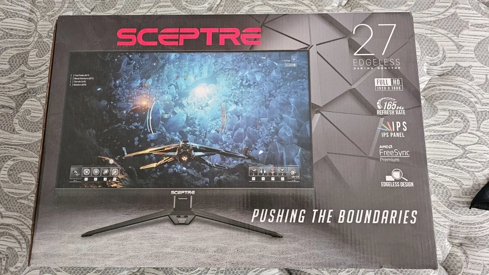 Sceptre 27-inch FHD 1080p IPS Gaming LED Monitor up to 165Hz 144Hz 1ms Displa... - Image 3 of 3