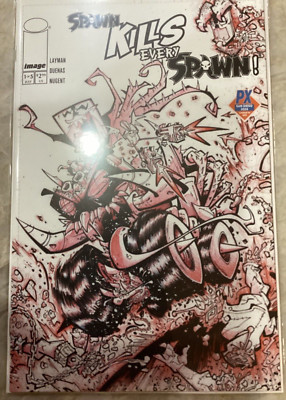 SDCC 2024 Spawn Kills Every Spawn #1 B&W PX SDCC Comic Con Exclusive ...