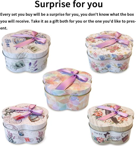5+1 Bath Bombs Gift Set, 100% Handmade Pure Essential Oil Bath Bombs, Fizzy Spa - Picture 4 of 7