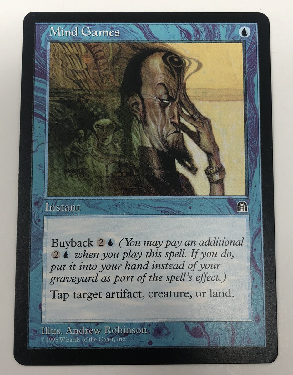 1998 Magic: The Gathering - Stronghold Mind Games MTG Card | eBay