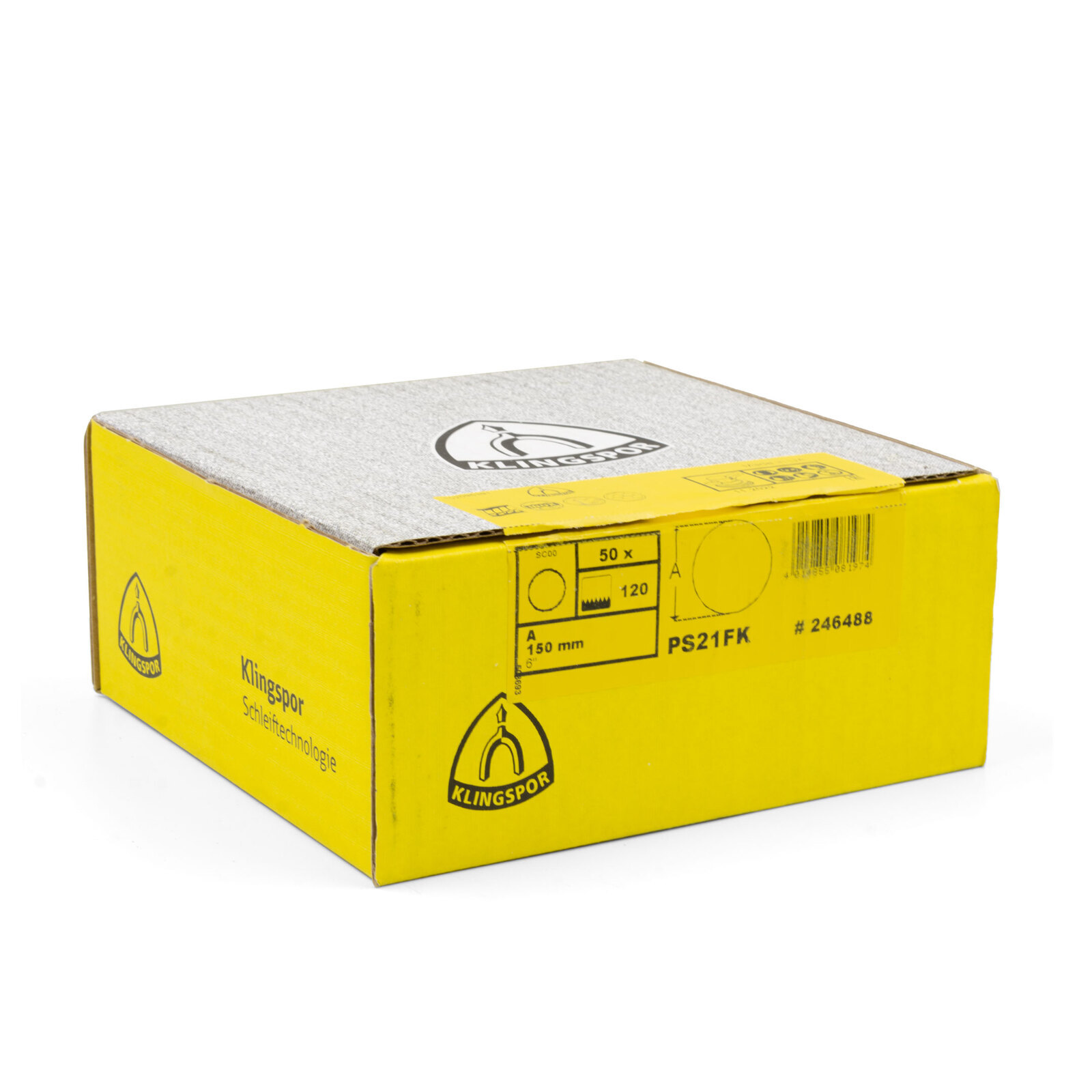 Disques Non Perforés GLS 0 Klingspor - Lot De 10 Disques Abrasifs PS 21