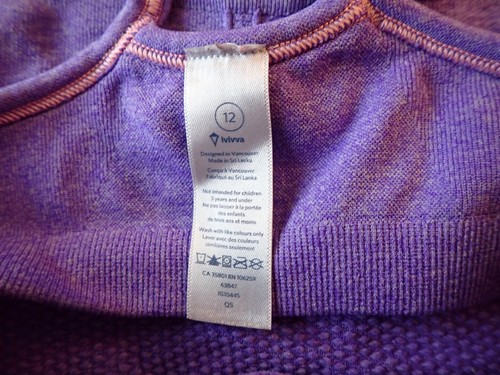 Girls Tank Tops Ivivva Purple Size 12 and So Size Large 10/12 Gray Thin Strap - Picture 16 of 18