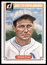 1983 Donruss Jimmie Foxx Baseball Cards #13