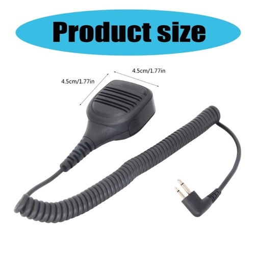 PMMN4013A Walkies Talkies Speakers Mic Hand Microphones For DP1400 EP450 DEP450 - Zdjęcie 8 z 8