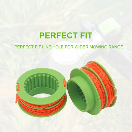 4PCS Trimmer Spool for EGO 15inch ST1500/ ST1500-S Auto Feed Dual Twist Line NEW - Picture 4 of 13