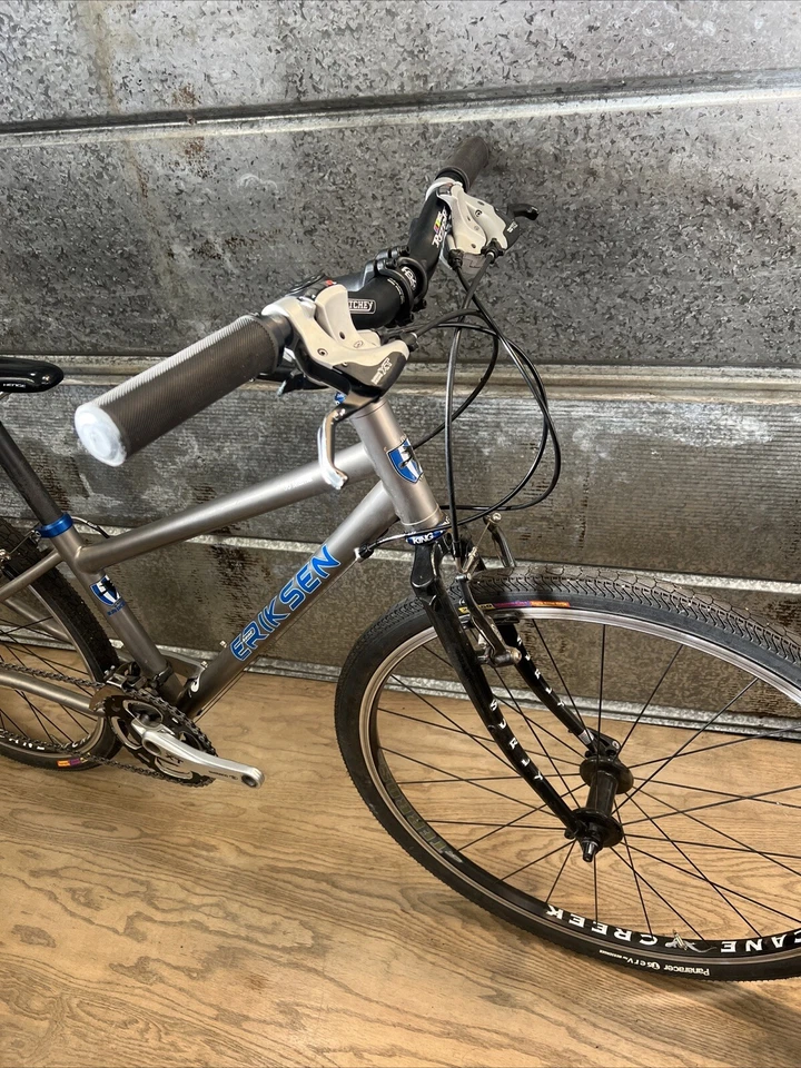 Kent Eriksen Titanium Custom 26” Flat Bar Gravel / Town Bike XXS 13” - Image 2 of 4