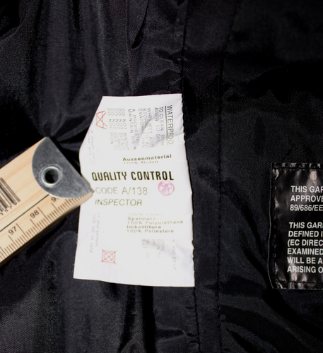 Frank Thomas Aqua Pore Biker Motorcycle Jacket Textile Armour Grey Black Small - Picture 14 of 14
