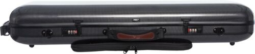 DE Geigenkoffer Glasfaser Safe Oblong 4/4 M-case Schwarz Point - Olivgrün - Bild 8 von 12
